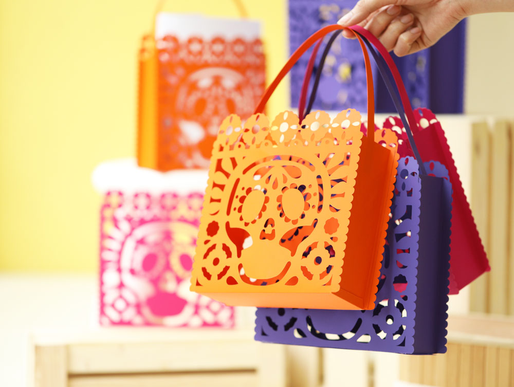 DIY Dia De Muertos Loot Bag