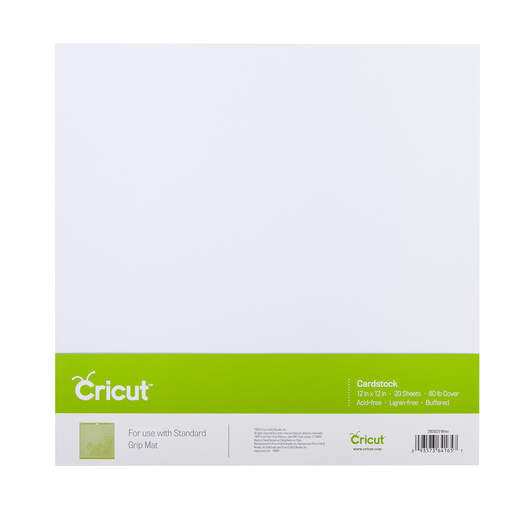 Cricut Cardstock Bulk | 12in x 12in (20pcs pack)