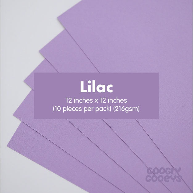 Smooth Pastel Cardstock for Cake Toppers, Wedding Invitation Card | 12in x 12in