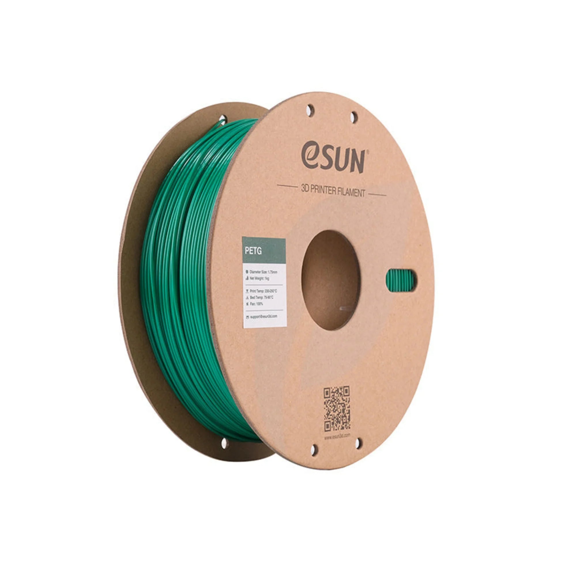 eSUN PETG Solid 3D Printer Filament compatible with Creality K2 Plus Combo, Bambu Lab, Hi Combi | 1.75mm Dimensional Accuracy +/- 0.03mm 1.75mm 1KG.