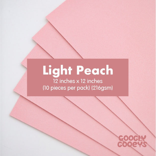 Smooth Pastel Cardstock for Cake Toppers Wedding Invitation Card | 12in x 12in