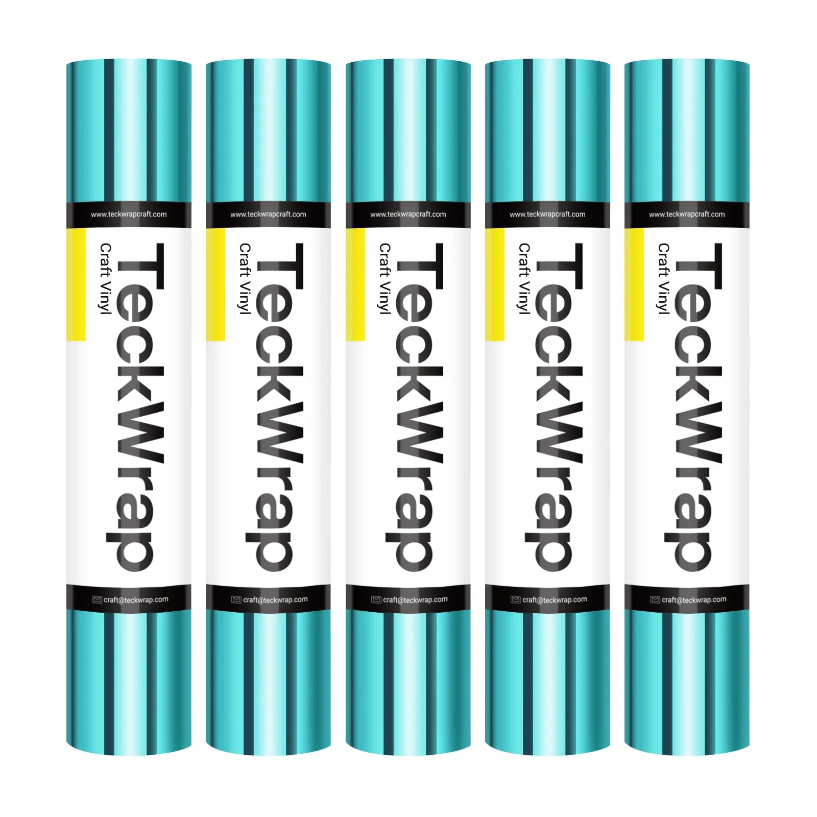 Teckwrap Bubble Free Mirror Chrome Adhesive Vinyl Stickers | 12in x 12in