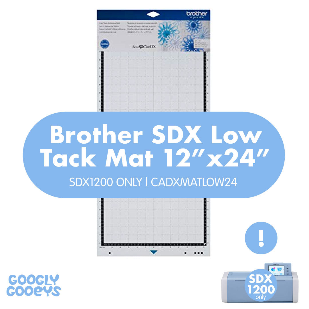 Brother Low Tack Mat SDX 1200 SDX1200 SDX900 SDX 900  | 12x12 CADXMATLOW12 | 12 x 24 CADXMATLOW24