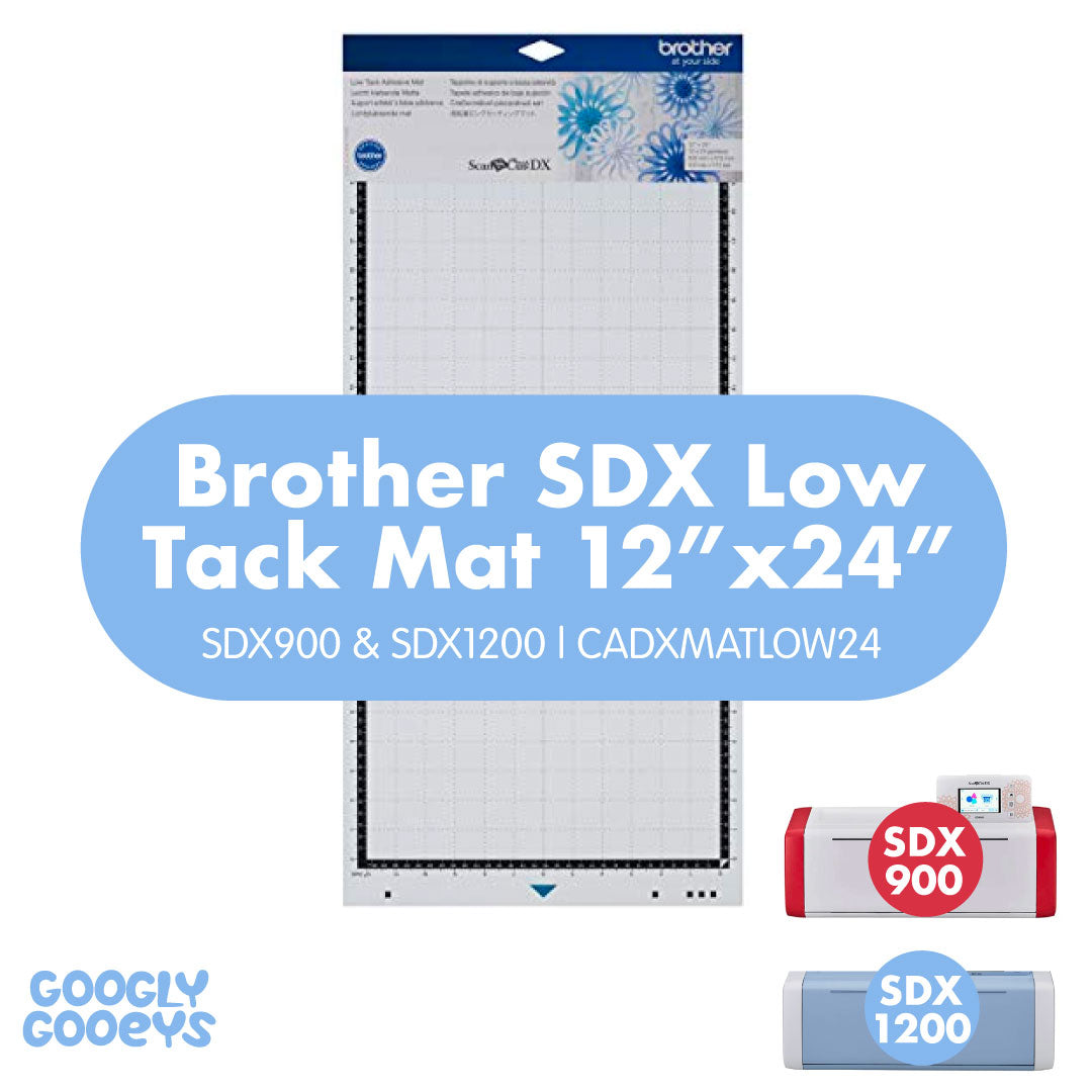 Brother Low Tack Mat SDX 1200 SDX1200 SDX900 SDX 900  | 12x12 CADXMATLOW12 | 12 x 24 CADXMATLOW24