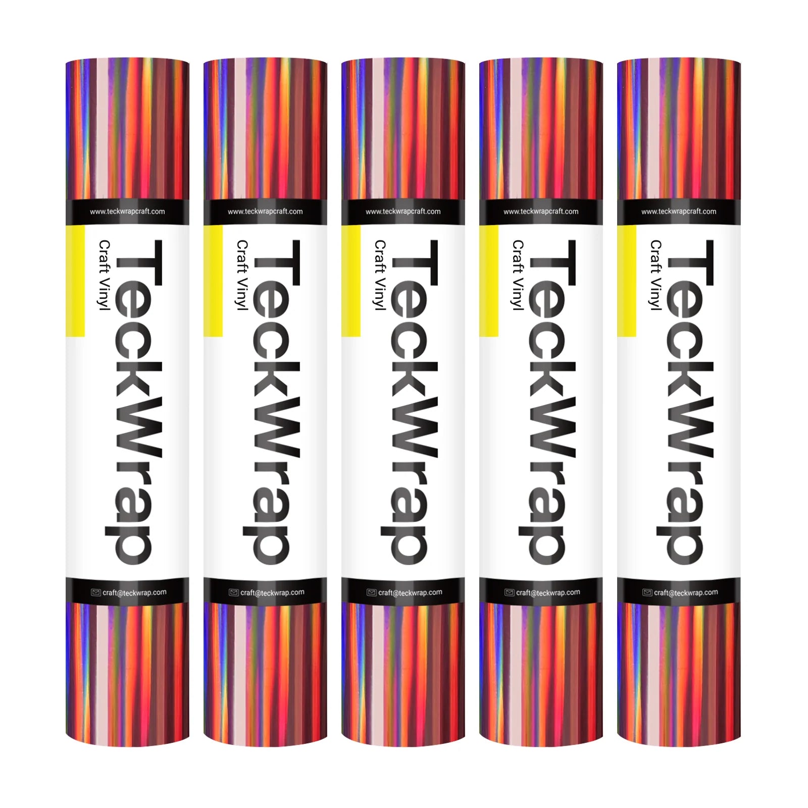 Teckwrap Holographic Adhesive Vinyl Stickers | 12in x12in