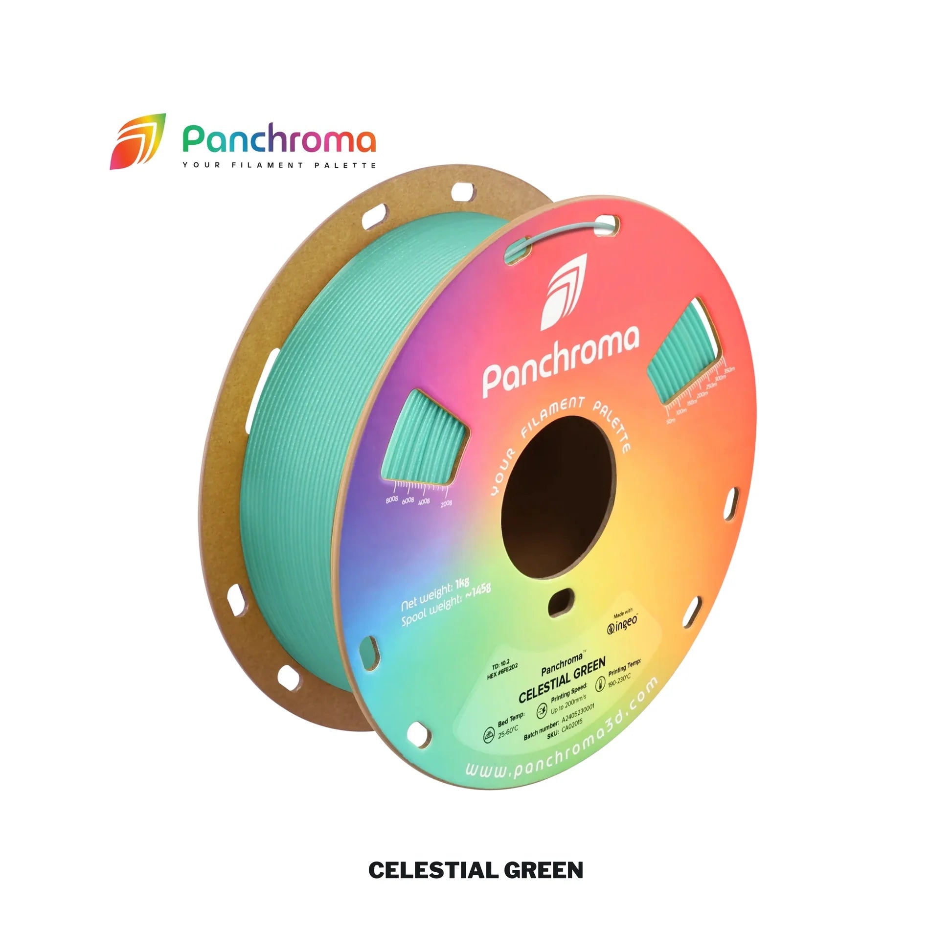 Polymaker Panchroma Celestial PLA Filament compatible with Creality K2 Plus Combo, Bambu Lab, Hi Combi | 1.75mm Dimensional Accuracy +/- 0.03mm 1.75mm 1KG | Diameter: 1.75mm Weight: 1kg