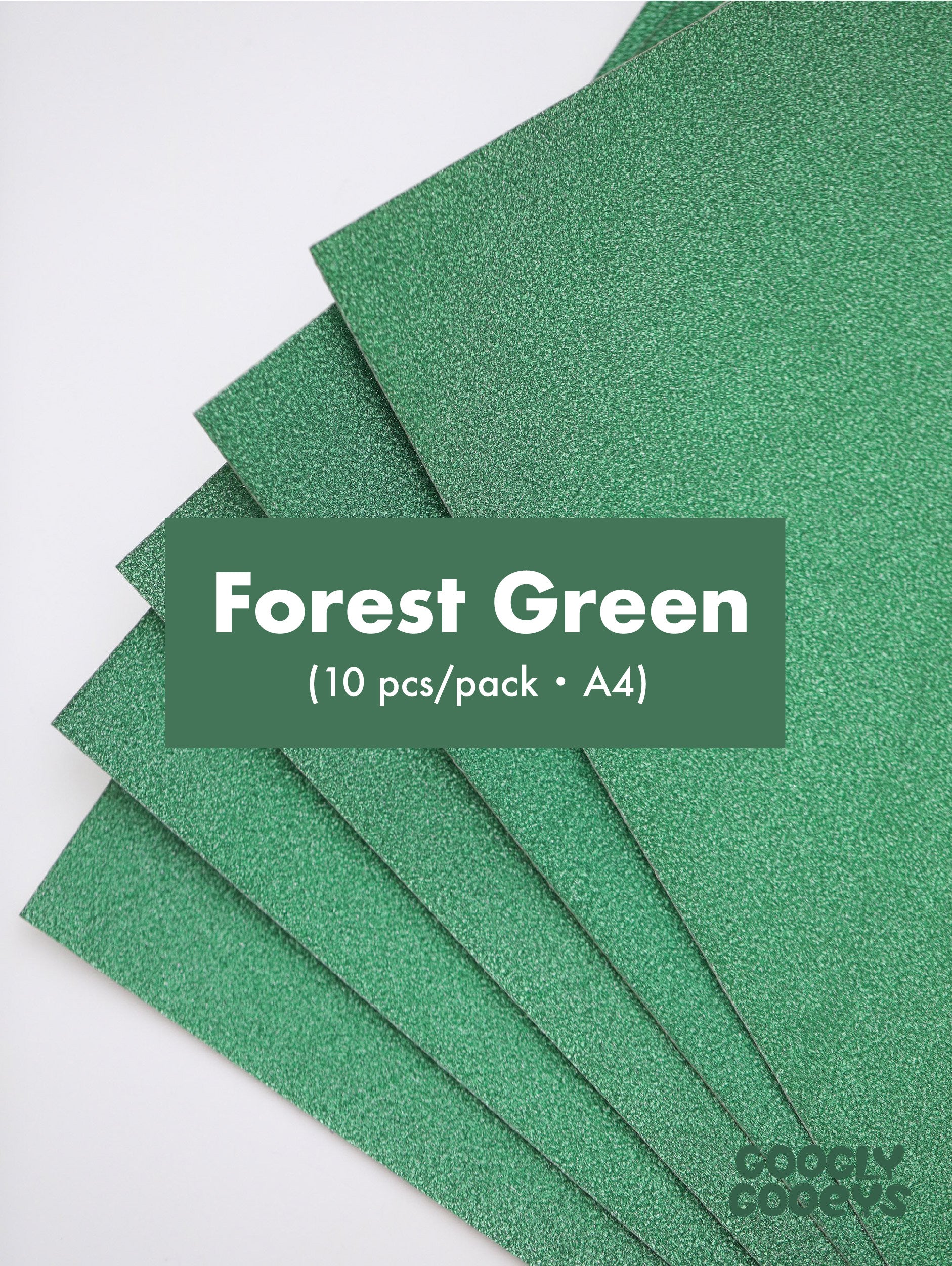 Googly Gooeys Glitter Cardstock for Crafting Projects | 200-250gsm (A4)