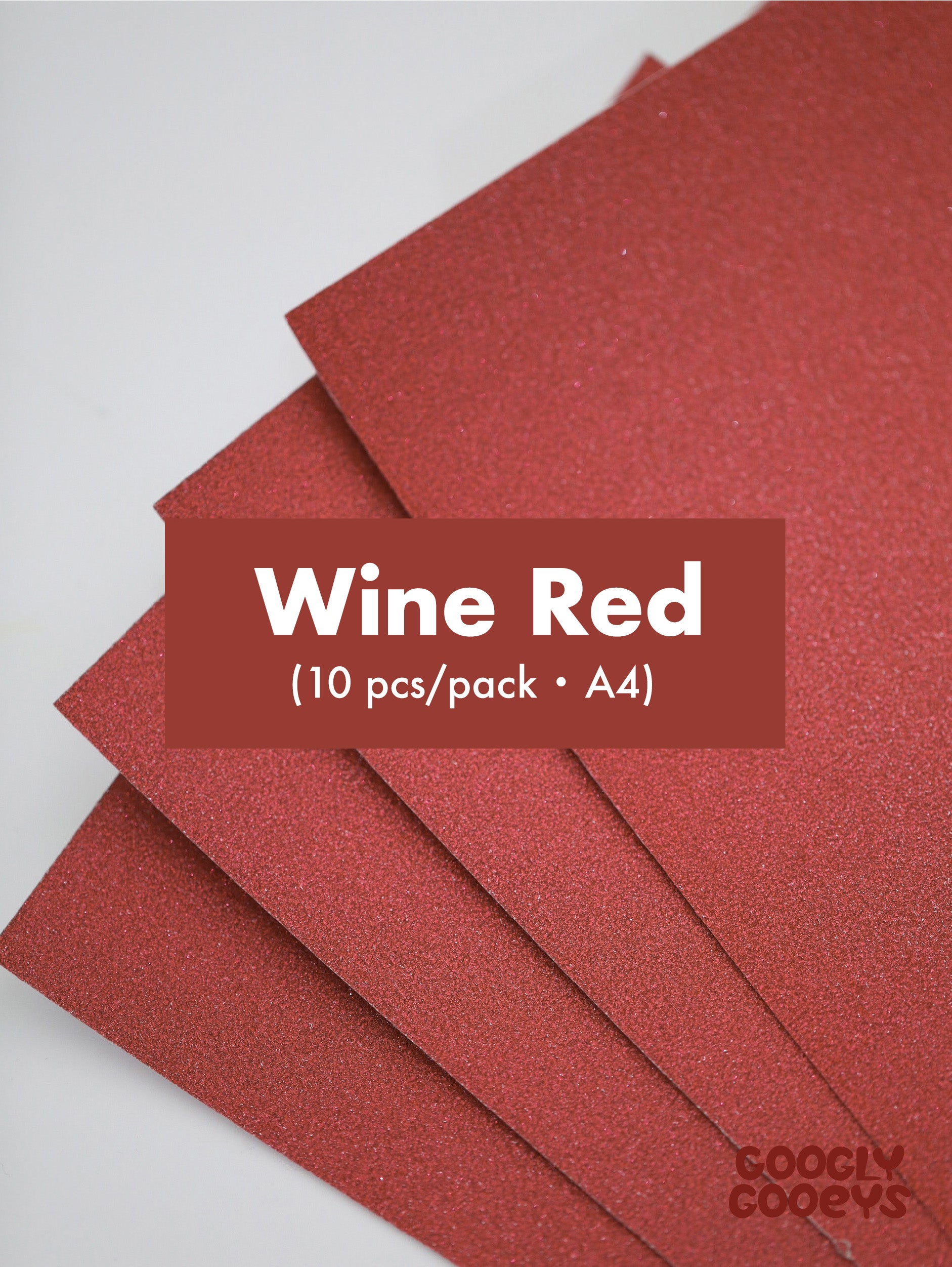 Googly Gooeys Glitter Cardstock for Crafting Projects | 200-250gsm (A4)