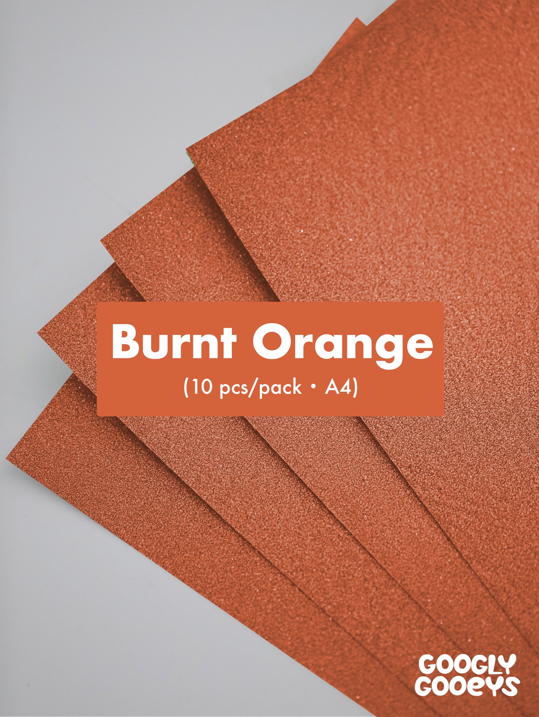 Googly Gooeys Glitter Cardstock for Crafting Projects | 200-250gsm (A4)