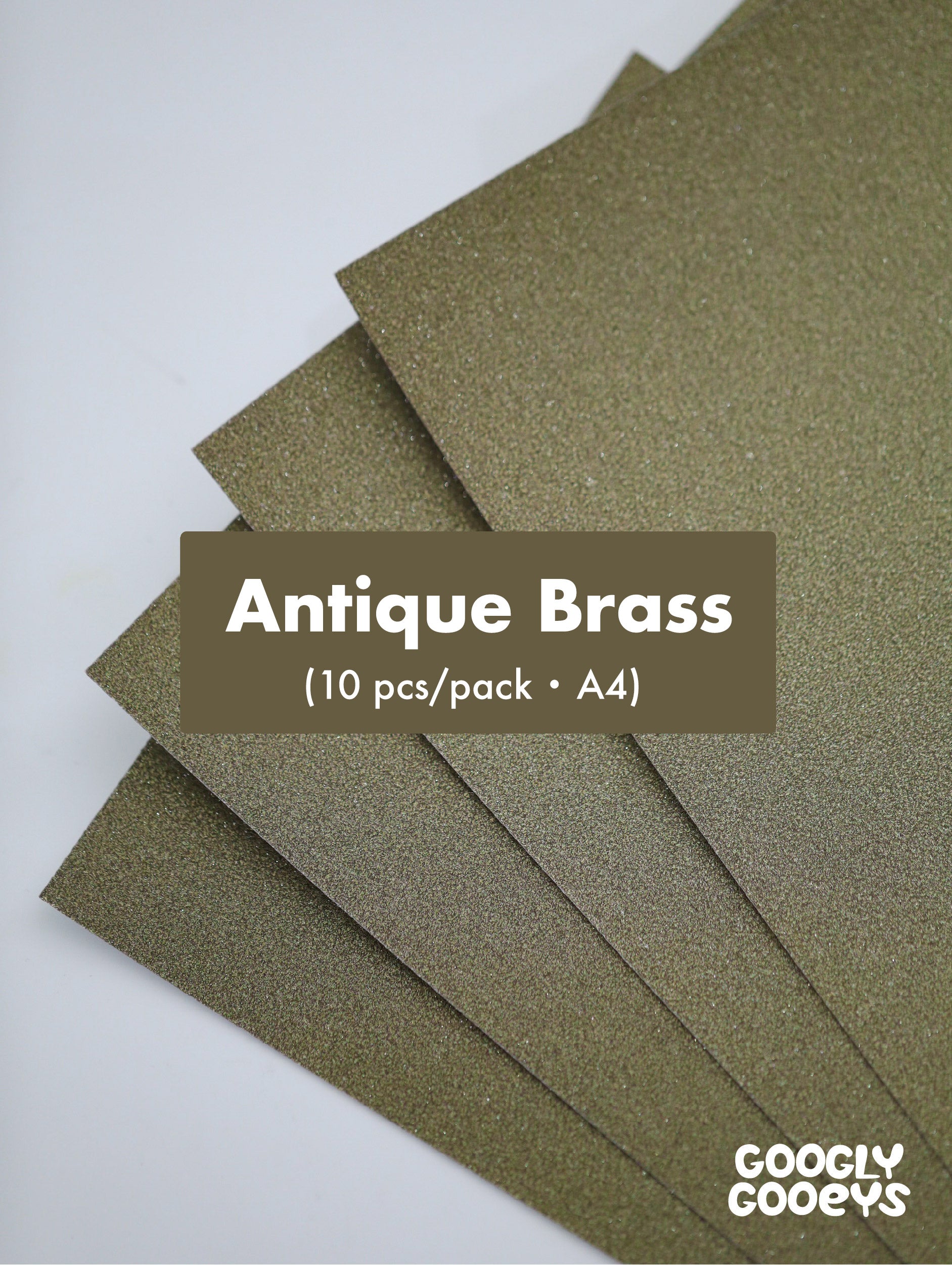 Googly Gooeys Glitter Cardstock for Crafting Projects | 200-250gsm (A4)