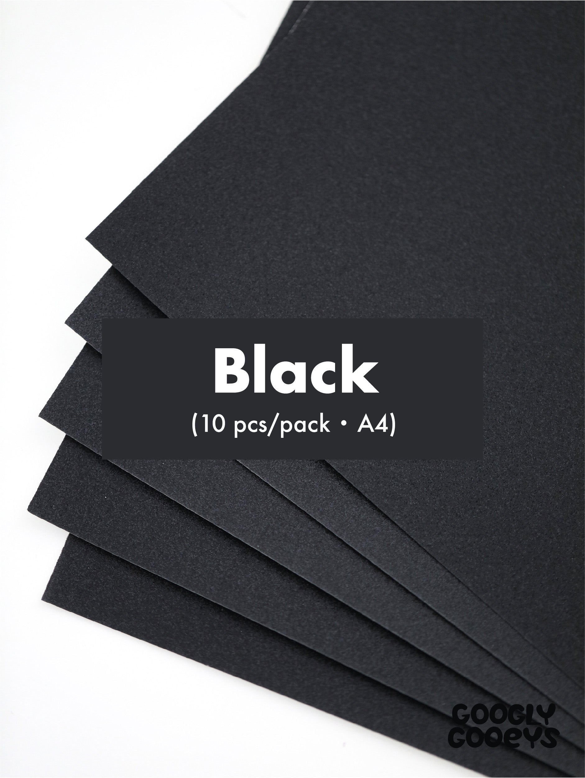 Googly Gooeys Glitter Cardstock for Crafting Projects | 200-250gsm (A4)