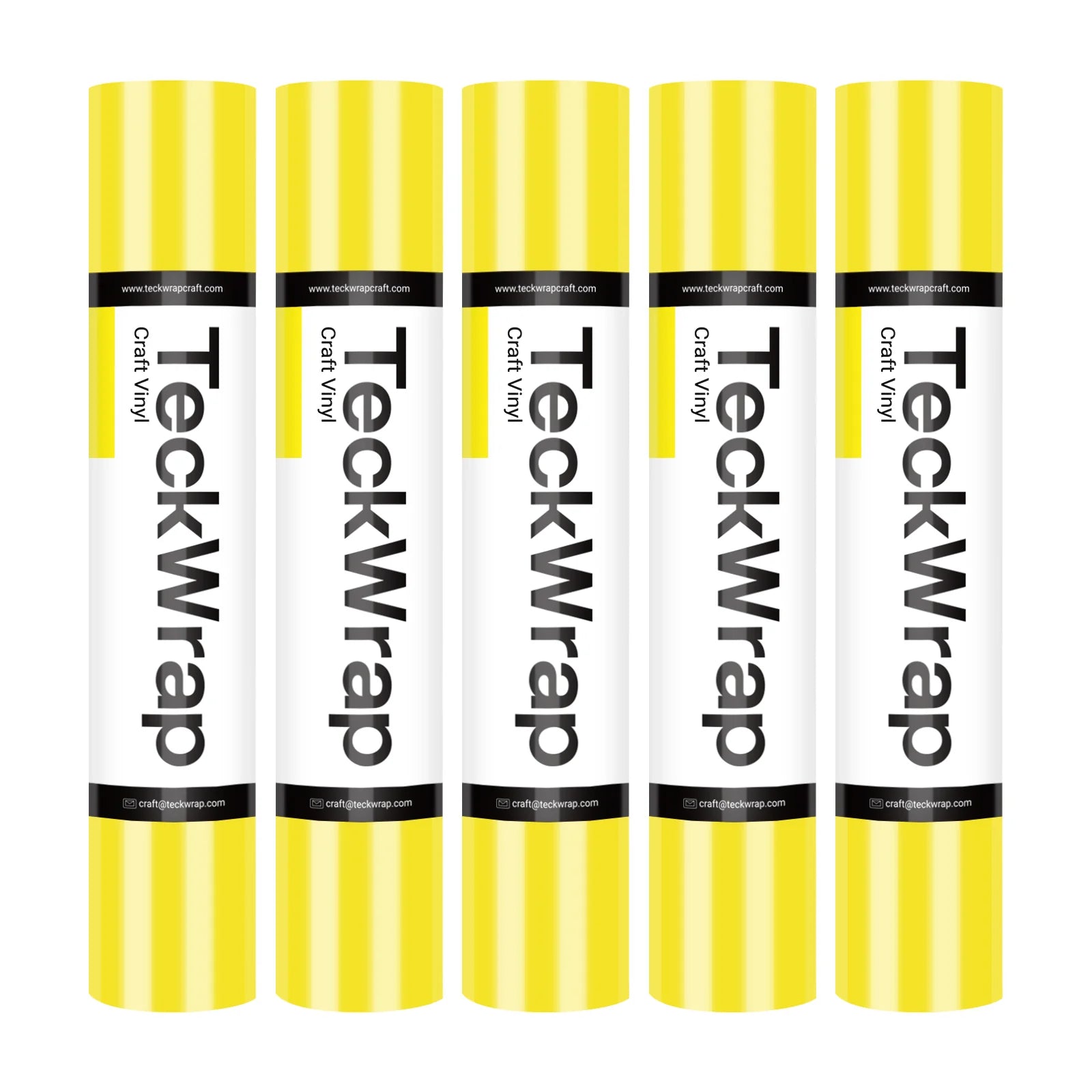 Teckwrap Economical Glossy Adhesive Vinyl Stickers | 12in x 12in