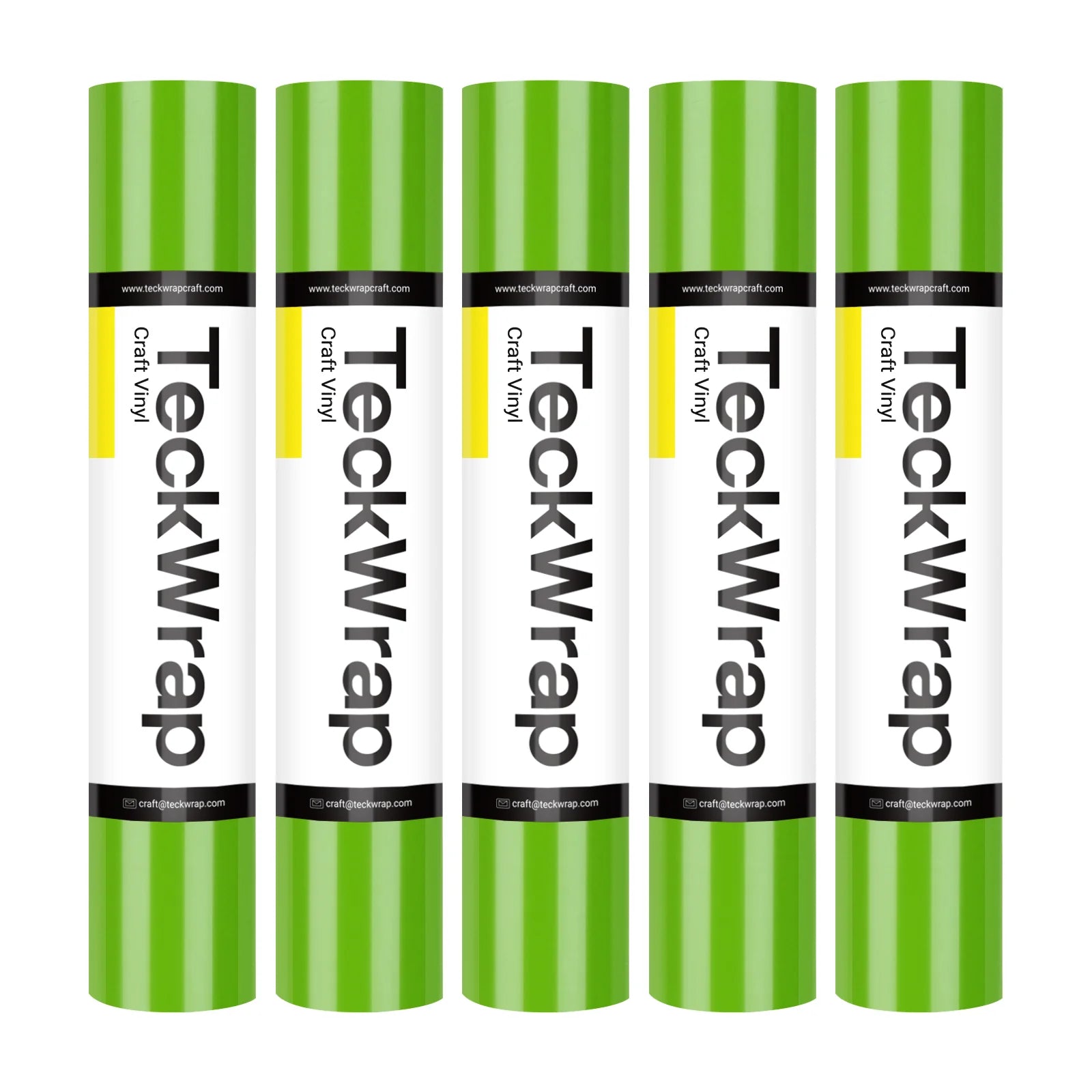 Teckwrap Economical Glossy Adhesive Vinyl Stickers | 12in x 12in