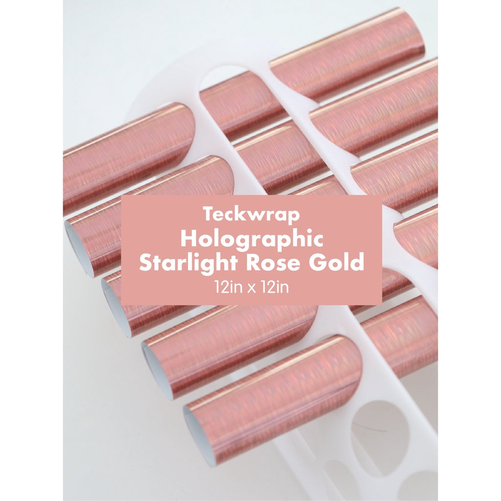 Teckwrap Rose Gold Collection Adhesive Vinyl Stickers