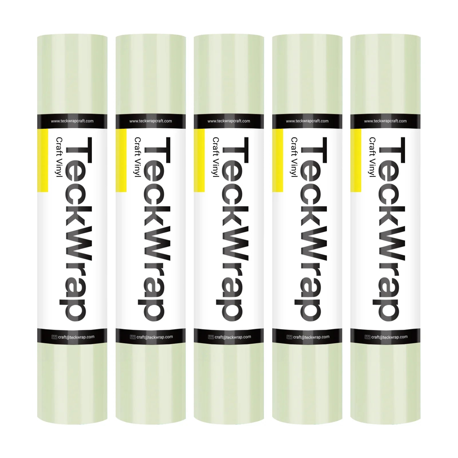 Teckwrap Economical Glossy Adhesive Vinyl Stickers | 12in x 12in