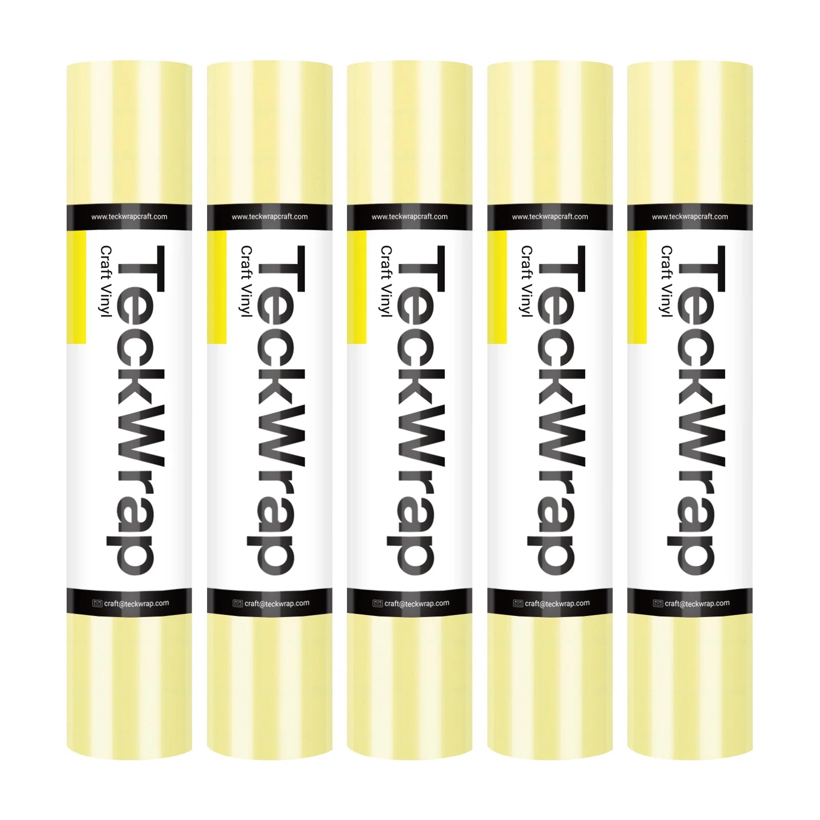 Teckwrap Economical Glossy Adhesive Vinyl Stickers | 12in x 12in