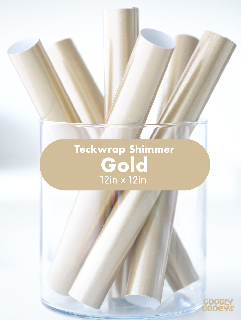 Teckwrap Shimmer Adhesive Vinyl Stickers | 12in x 12in