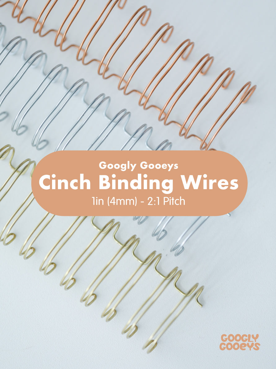Cinch Binding Wire for Notebooks and Journals | (5pc pack)