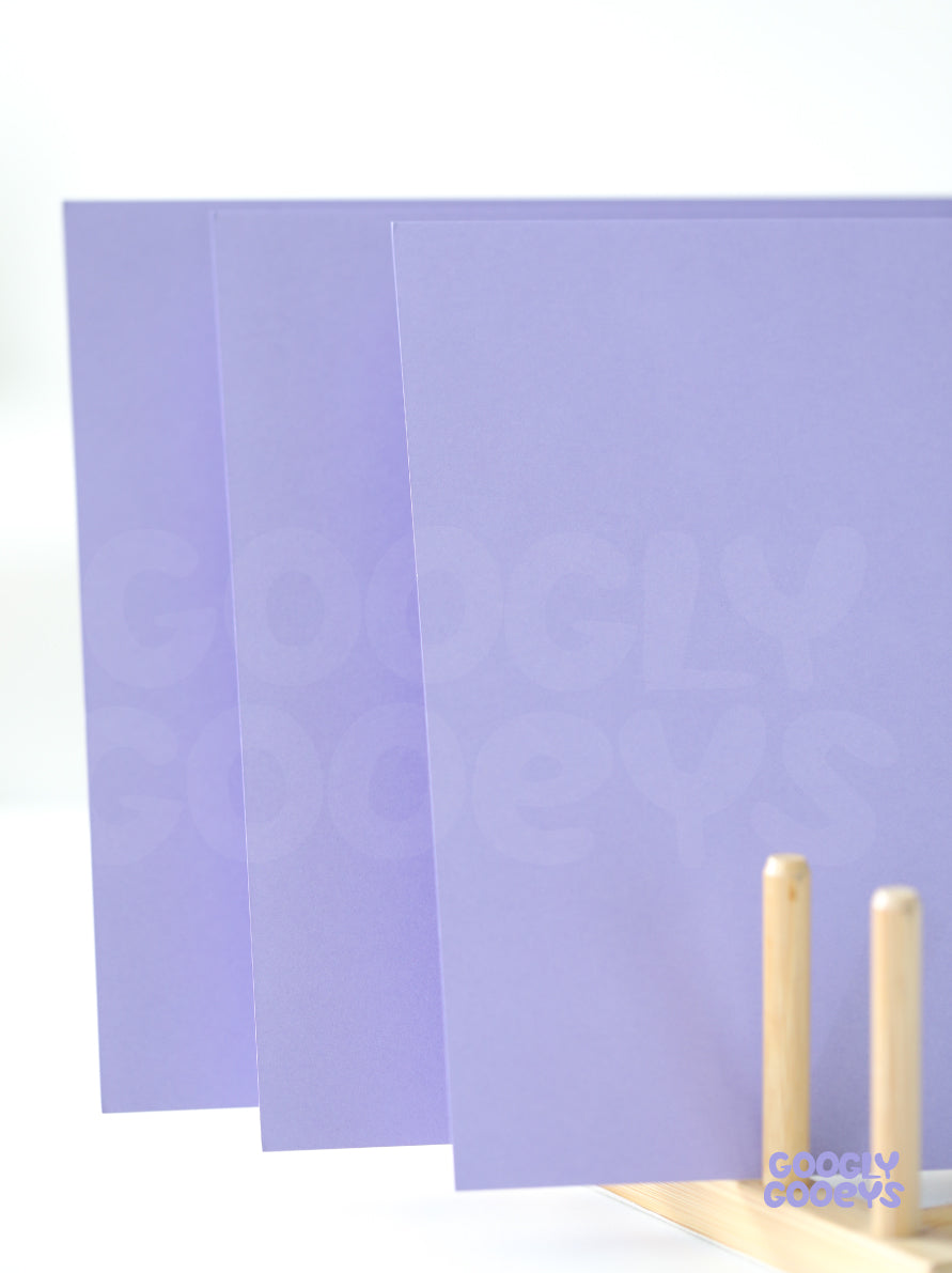Googly Gooeys Specialty Pearl Cardstock Paper, Stationary, Greeting Cards, Invitation | 8.5in x 11 (A4) 285gsm (5pcs)
