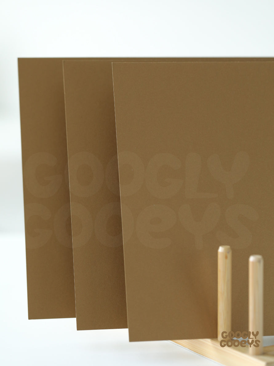 Googly Gooeys Specialty Pearl Cardstock Paper, Stationary, Greeting Cards, Invitation | 8.5in x 11 (A4) 285gsm (5pcs)