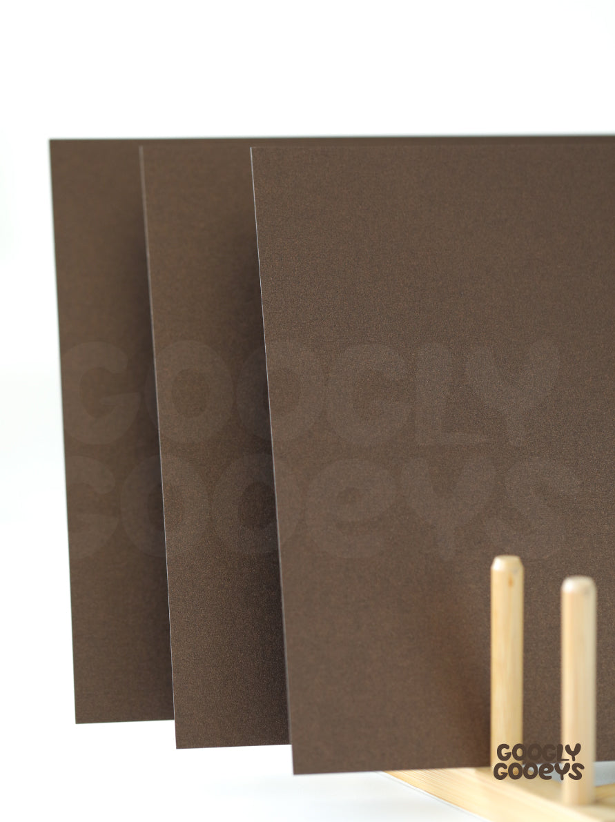 Googly Gooeys Specialty Pearl Cardstock Paper, Stationary, Greeting Cards, Invitation | 8.5in x 11 (A4) 285gsm (5pcs)