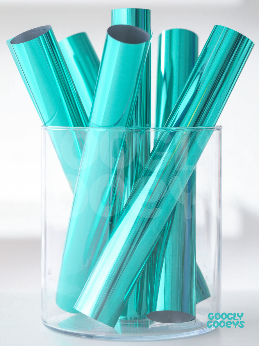 Teckwrap Mirror Chrome Adhesive Vinyl Stickers | 12in x 12in