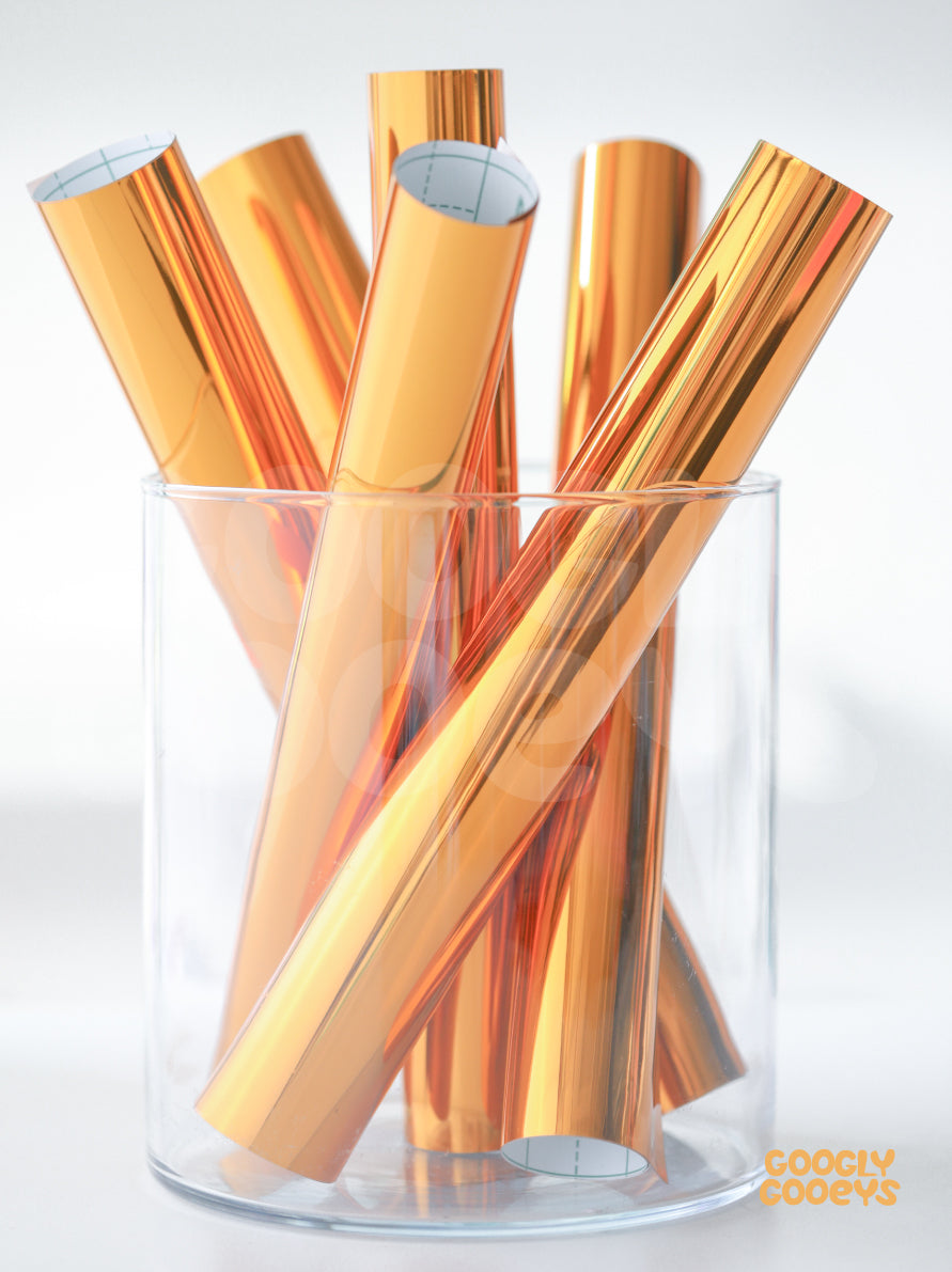 Teckwrap Mirror Chrome Adhesive Vinyl Stickers | 12in x 12in