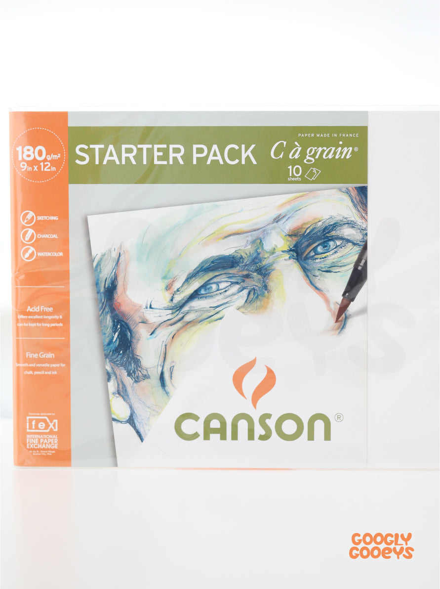 Canson Starter Pack | 5pcs per pack ( 9in x 12in)