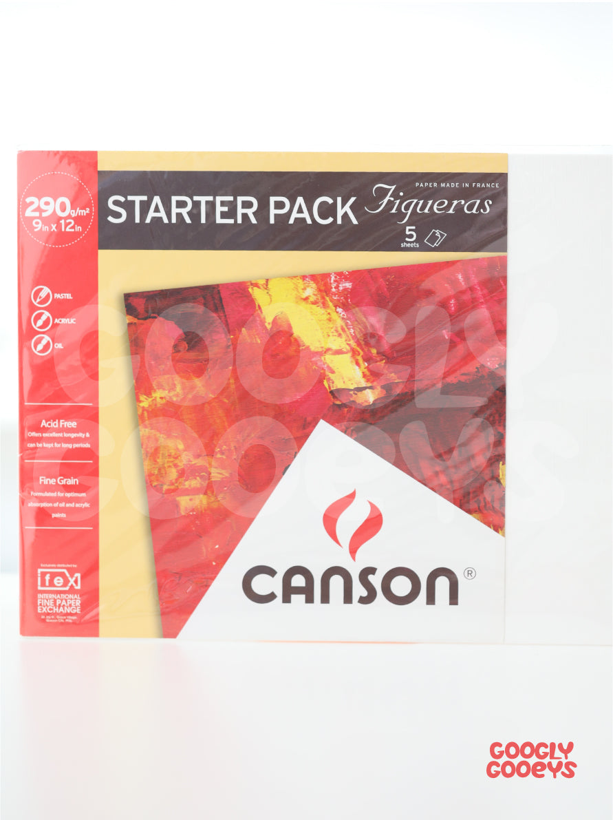Canson Starter Pack | 5pcs per pack ( 9in x 12in)