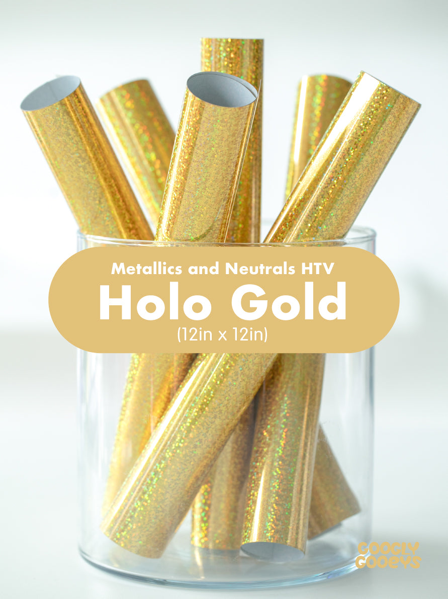 Metallics and Neutrals HTV Heat Transfer Iron-on Vinyl| 10x12in Sheet
