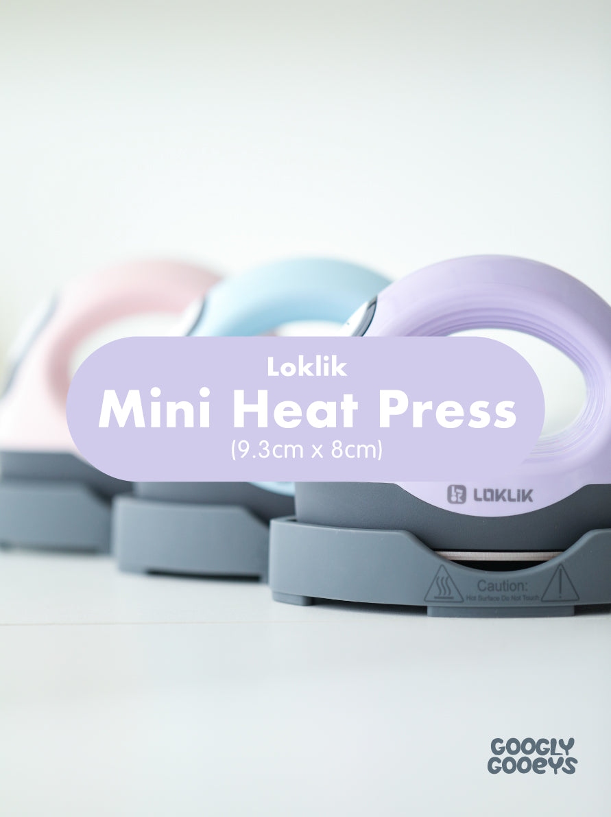 LOKLiK | Impress Mini Heat Press 3 (9.3 x 8 cm)