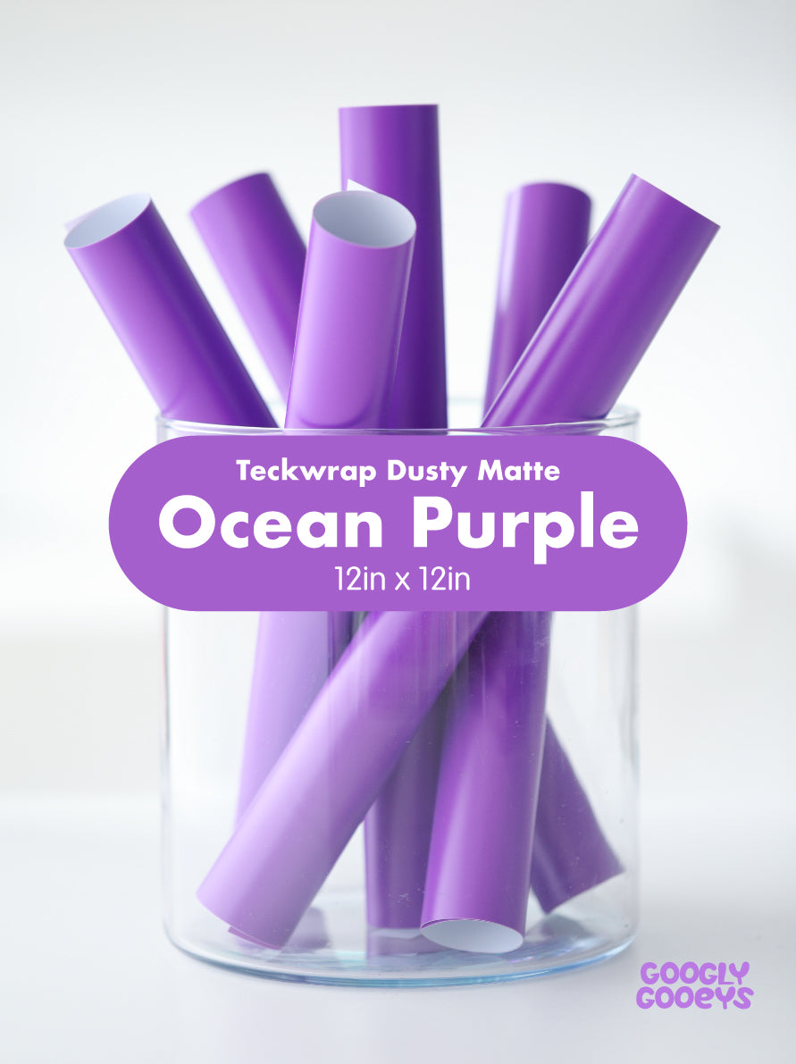 Teckwrap Economical Matte Adhesive Vinyl Stickers | 12in x 12in