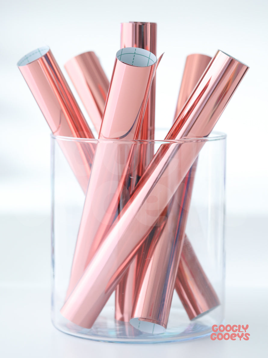 Teckwrap Mirror Chrome Adhesive Vinyl Stickers | 12in x 12in