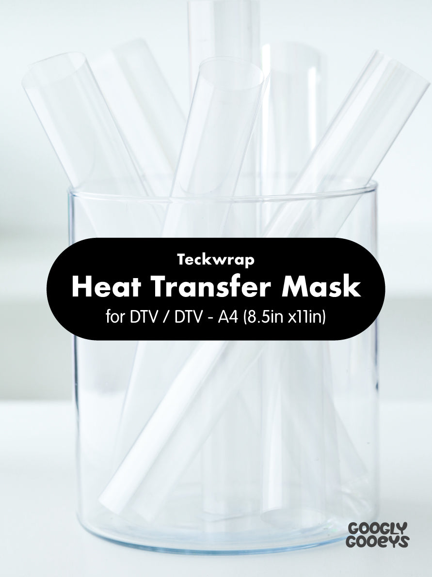 Teckwrap Heat Transfer Tape, Heat Transfer Mask for DTV, DTP | A4 8.5in x 11in