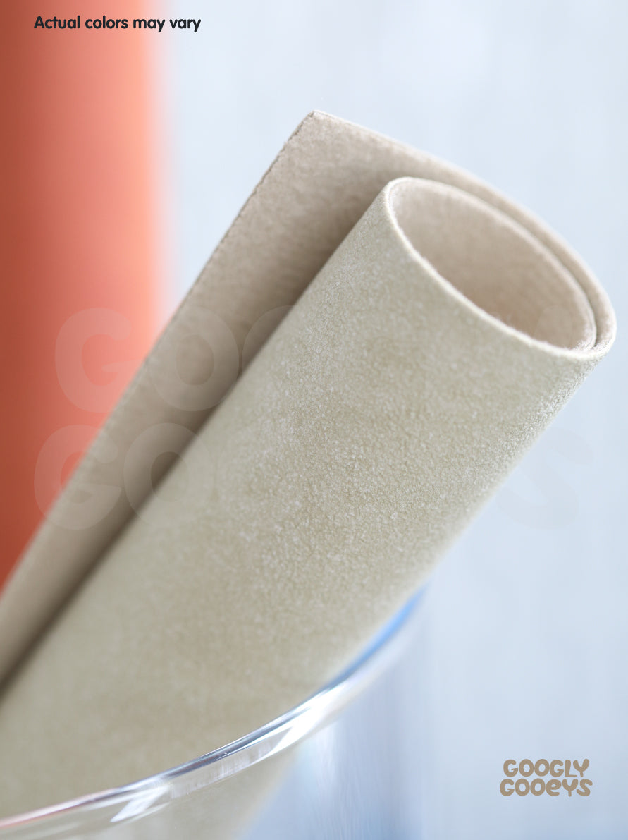 Faux Suede Leather | 21cm x 30cm