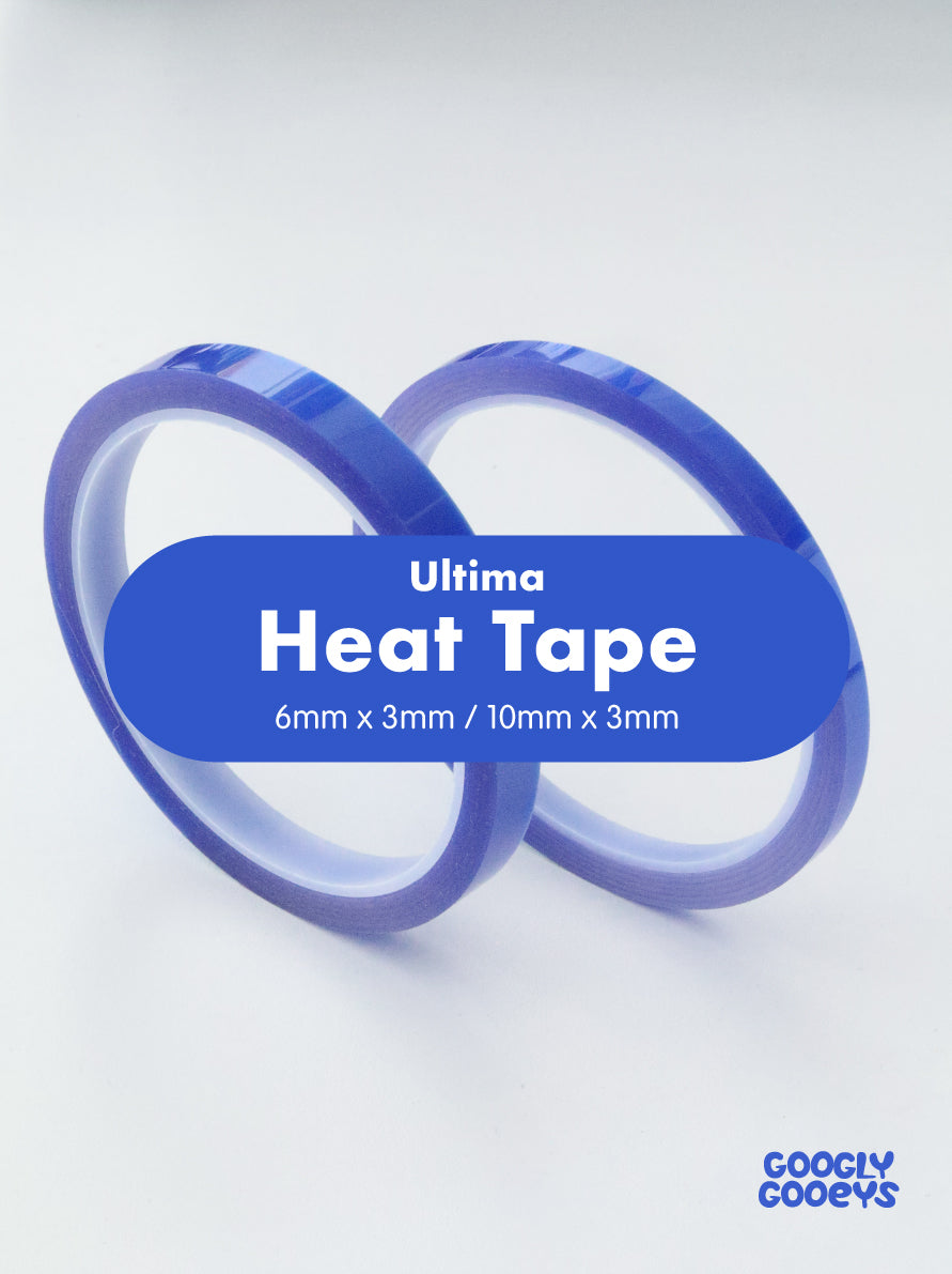 Googly Gooeys Heat Transfer Tape for Sublimation and Heat Pressing | 6mm x 3mm / 10mm x 3mm