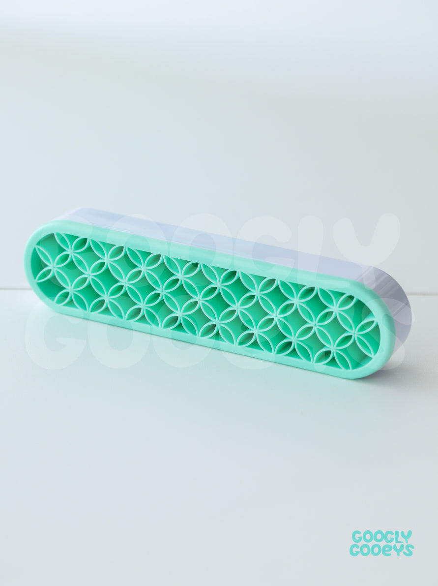 Crafty Time Silicone Accessory Holder for Pen, Brushes and Tools | 2in x 8.25in x 1.25in