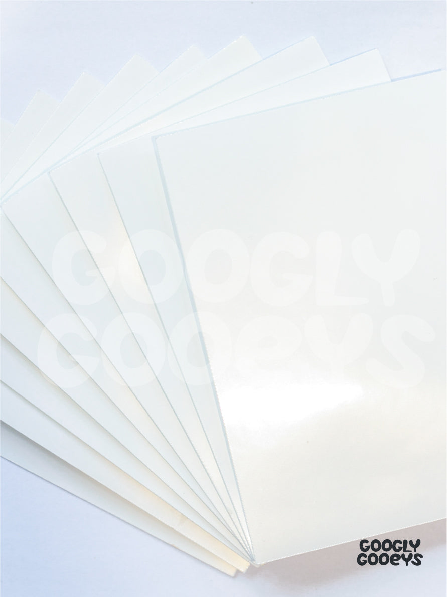 Siser Printable Vinyl Sticker Paper | (A4) 8.3in x 11.7in - 100 gsm