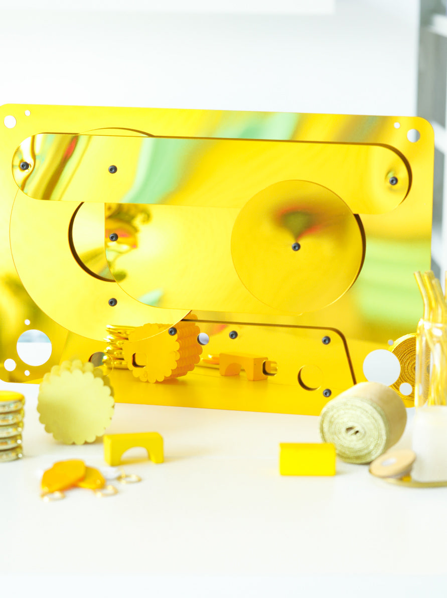 Acrylic Nostalgia Vinyl on Acrylic Artwork 35cm x 54xm