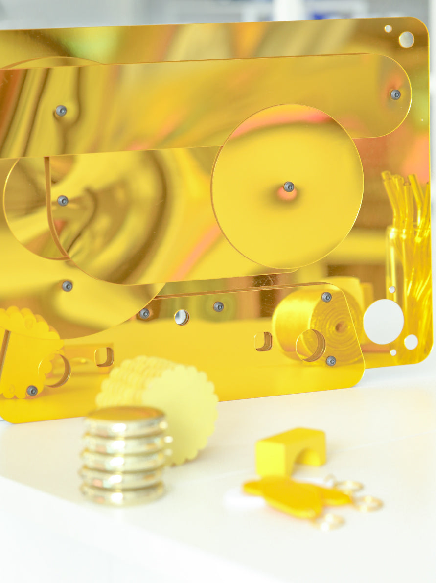 Acrylic Nostalgia Vinyl on Acrylic Artwork 35cm x 54xm