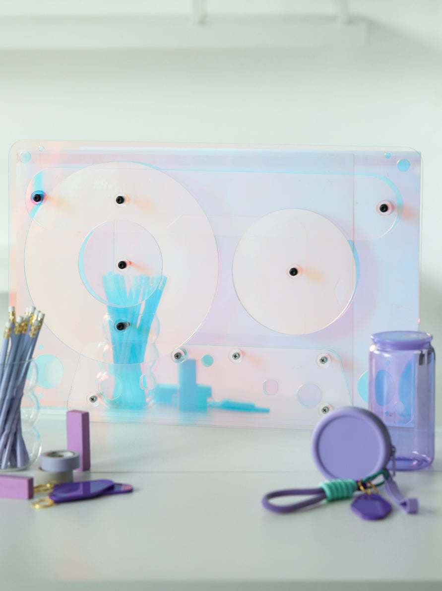 Acrylic Nostalgia Vinyl on Acrylic Artwork 35cm x 54xm