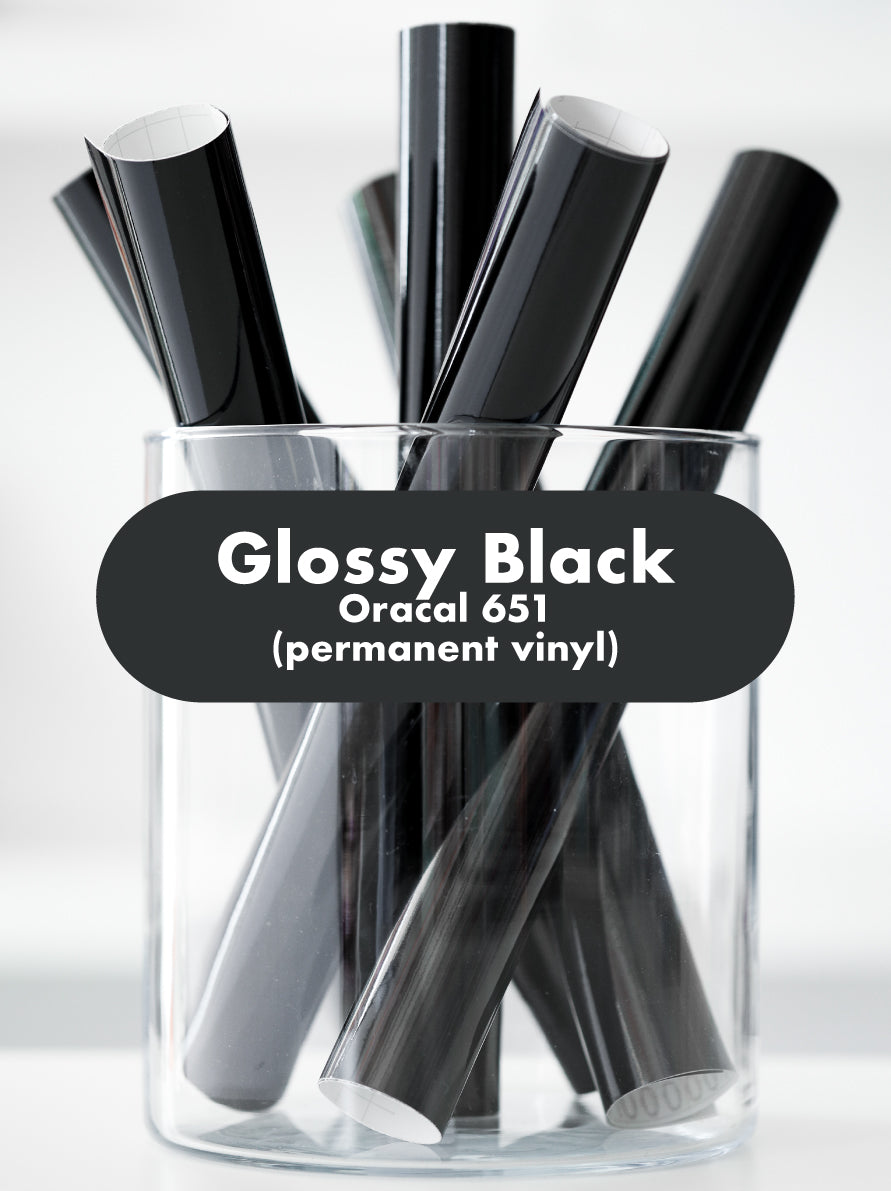 Glossy & Matte Neutrals | Oracal 651 Adhesive Vinyl Stickers 12x12