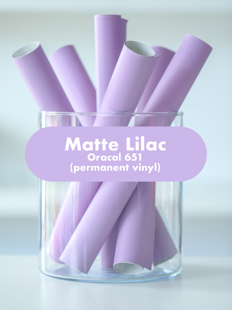 Matte | Oracal 651 Hi-lite Vinyl Stickers Cricut Cutting Machines 12x12