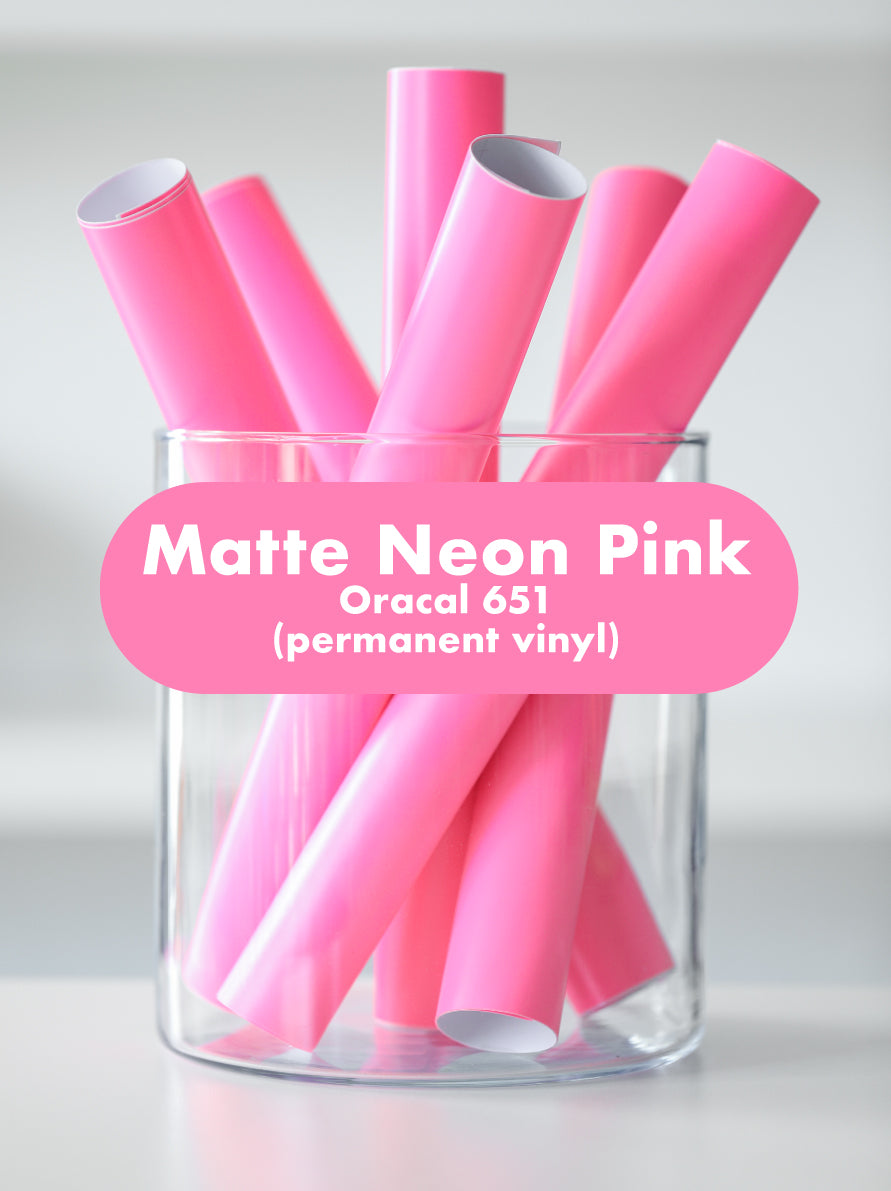 Matte | Oracal 651 Hi-lite Vinyl Stickers Cricut Cutting Machines 12x12