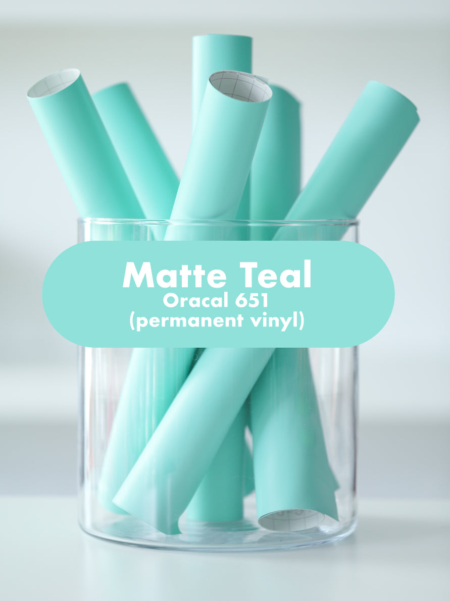 Matte | Oracal 651 Hi-lite Vinyl Stickers Cricut Cutting Machines 12x12
