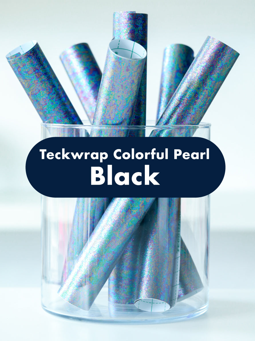 Teckwrap Colorful Pearl Adhesive Vinyl Sticker | 12in x 12in