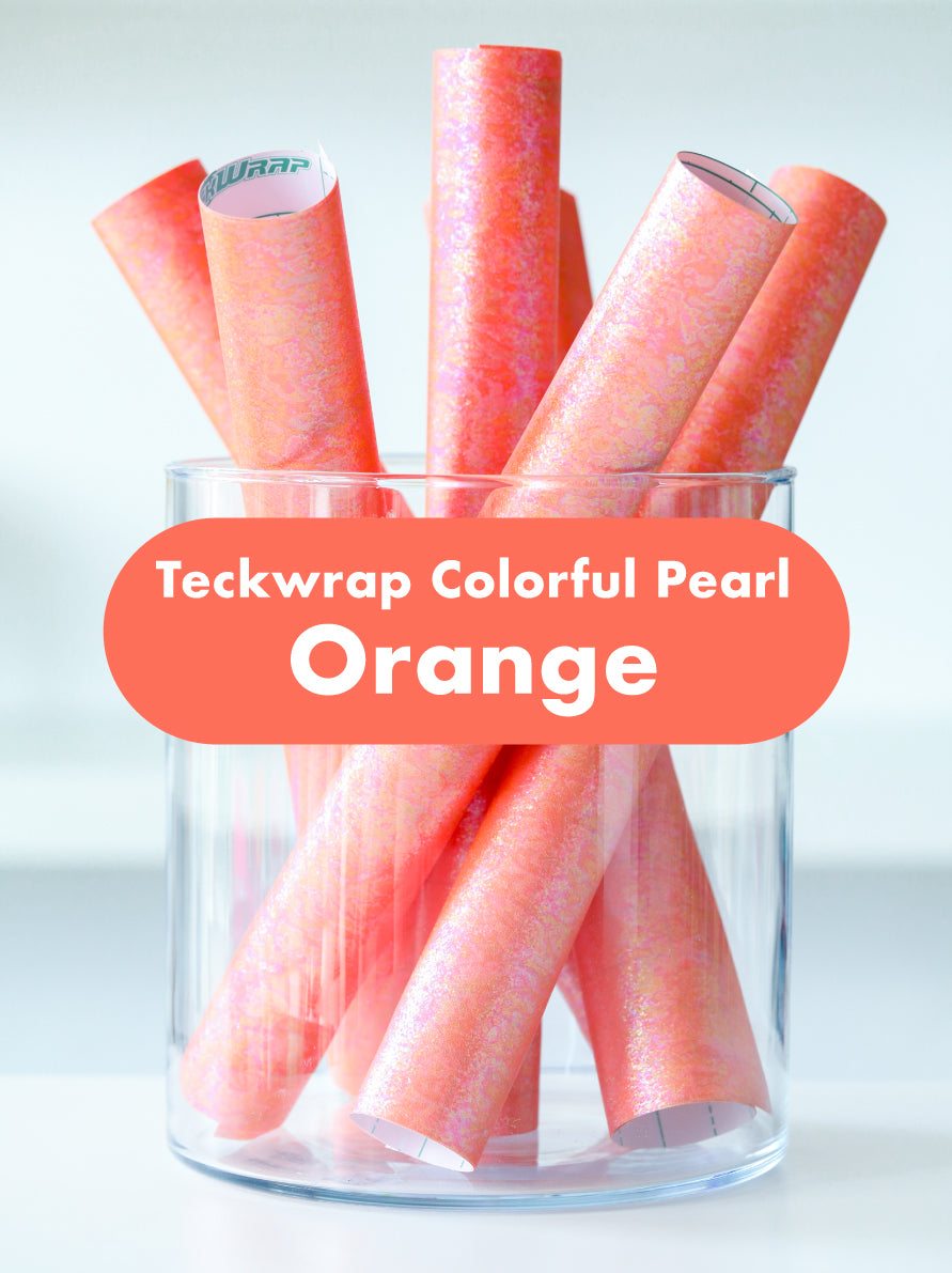 Teckwrap Colorful Pearl Adhesive Vinyl Sticker | 12in x 12in