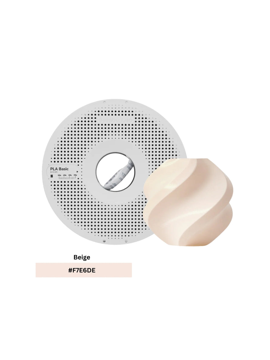 Bambu Lab PLA Basic Filament compatible with Creality K2 Plus Combo, Bambu Lab, Hi Combo | 1.75mm Dimensional Accuracy +/- 0.03mm (1kg.)