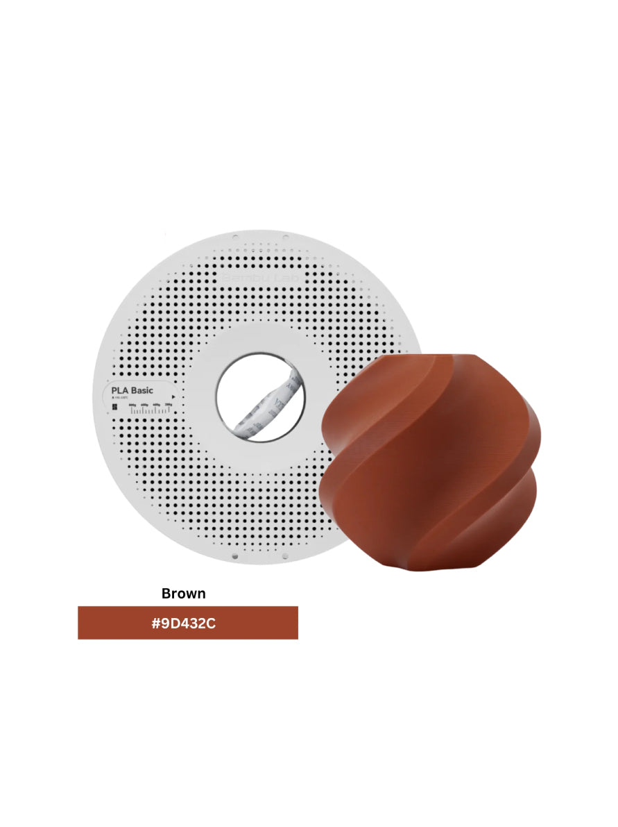 Bambu Lab PLA Basic Filament compatible with Creality K2 Plus Combo, Bambu Lab, Hi Combo | 1.75mm Dimensional Accuracy +/- 0.03mm (1kg.)