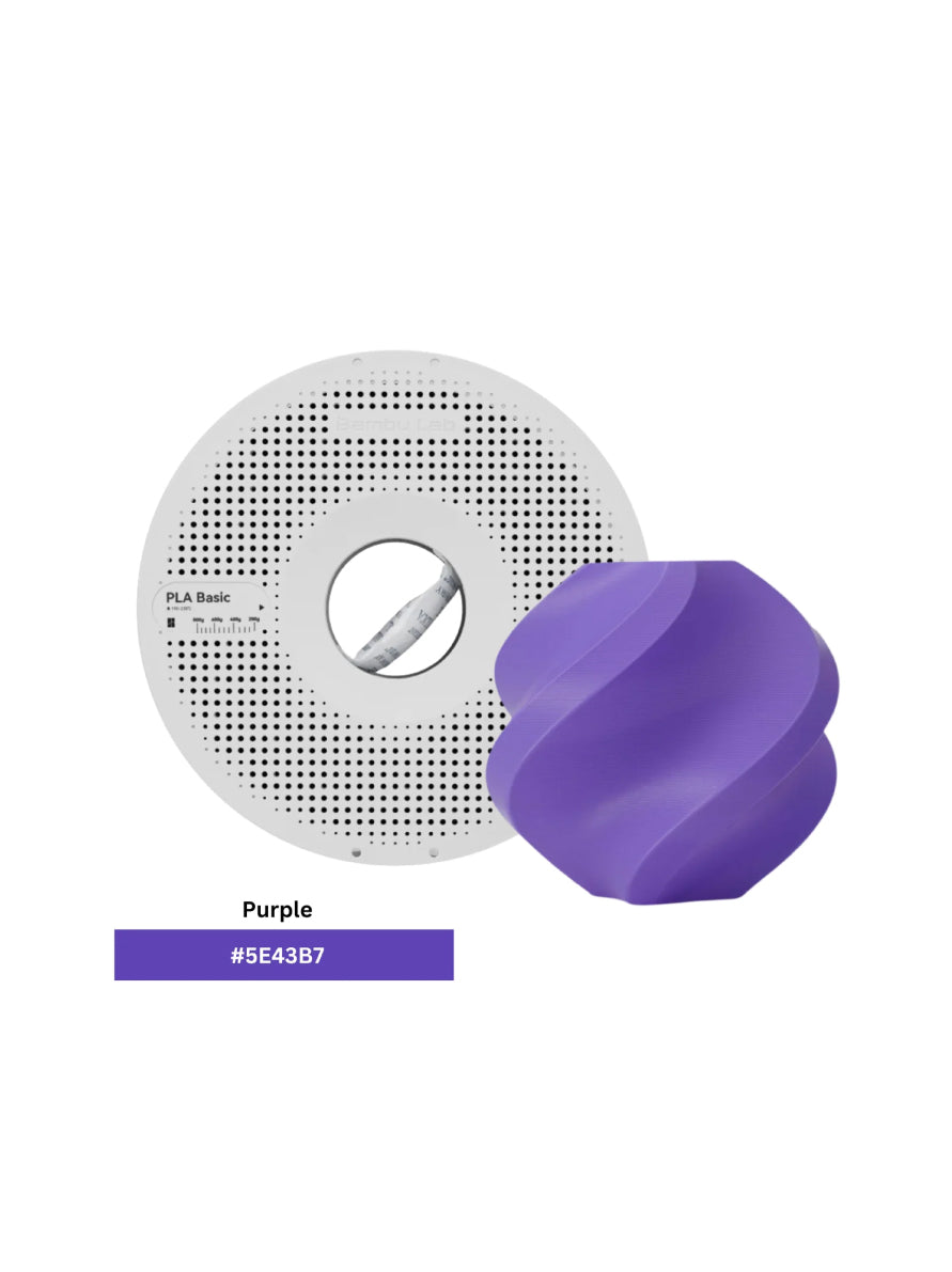 Bambu Lab PLA Basic Filament compatible with Creality K2 Plus Combo, Bambu Lab, Hi Combo | 1.75mm Dimensional Accuracy +/- 0.03mm (1kg.)